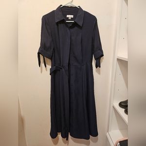 Navy Calvin Klein Dress